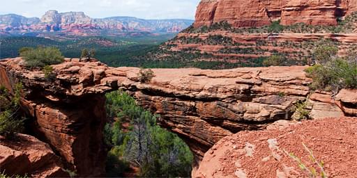 photo of the bridge in Sedona